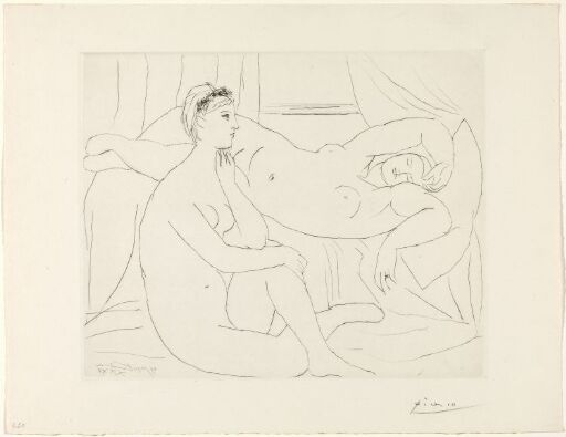 Deux femmes se reposant
