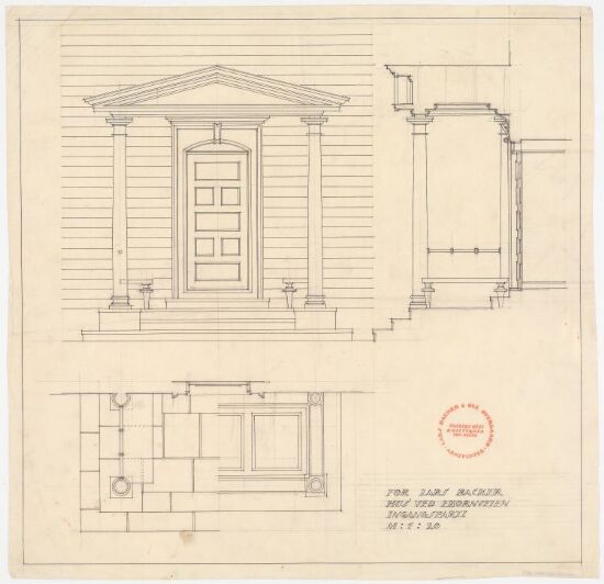 Arkitekt Lars Backers eget hus