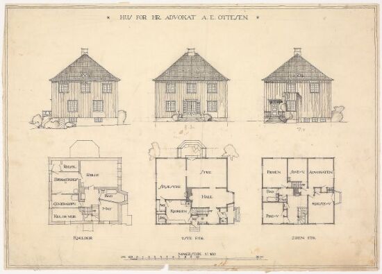Hus for hr. advokat A. E. Ottesen