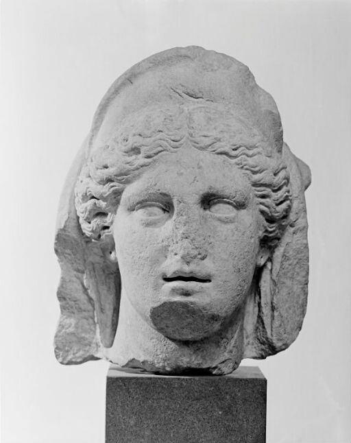 Head of a goddess