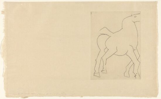 Chevaux de minuit, illustrasjon VI. "Funérailles"