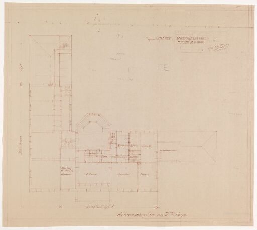 Villa Grande, ombygging til meteorologisk institutt/