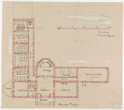 Villa Grande, ombygging til internatskole