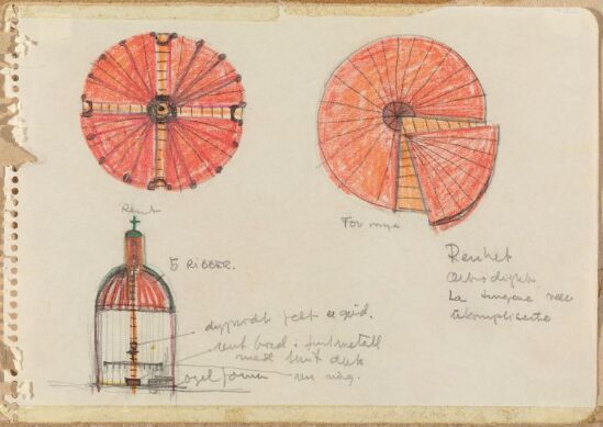 Utkast til kirke i Karasjok