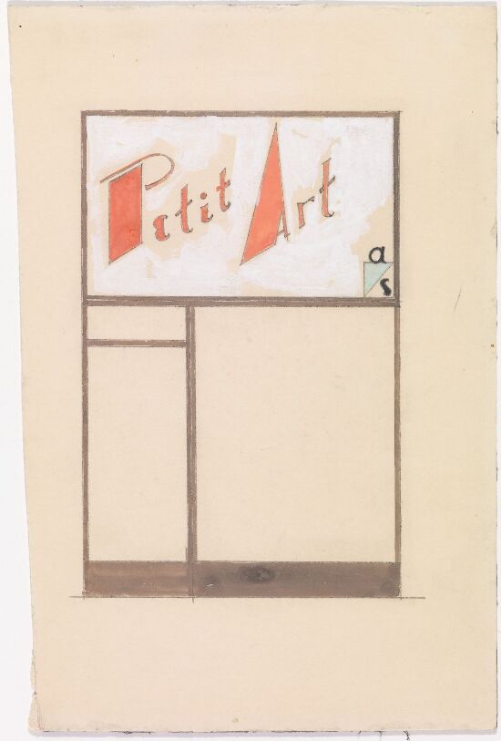 Fasade til forretningen Petit Art