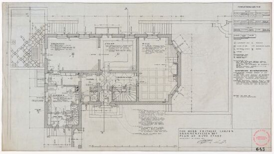 Villa for grosserer Frithjof Larsen