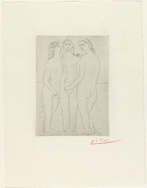 Les trois baigneuses. I