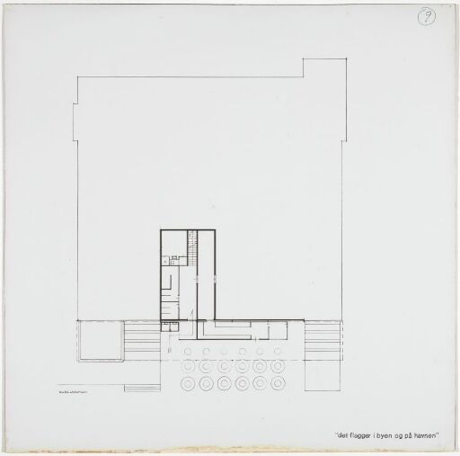 Paviljong ved verdensutstillingen i Brüssel, kjellerplan