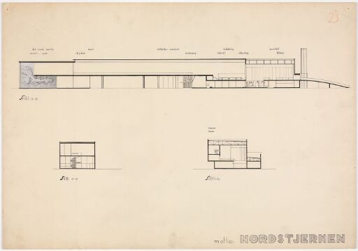 Paviljong til verdensutstillingen i New York, snitt