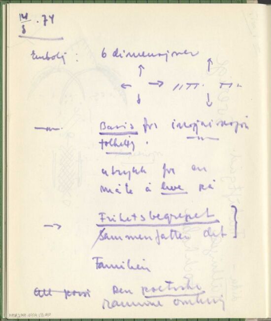 Studie og nedtegnelse