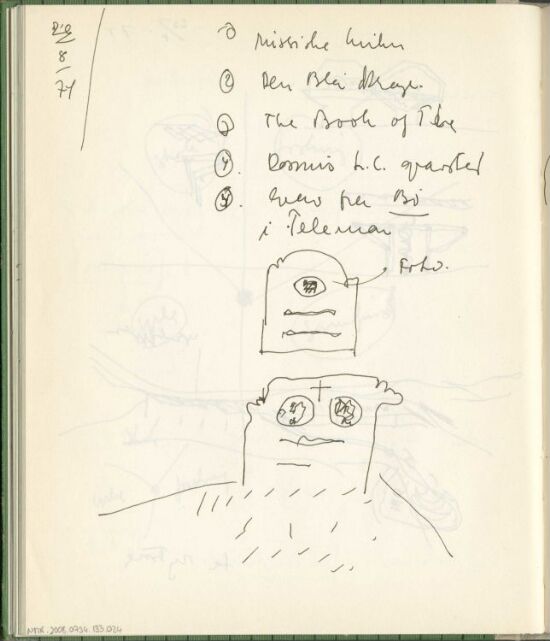 Studie og nedtegnelse