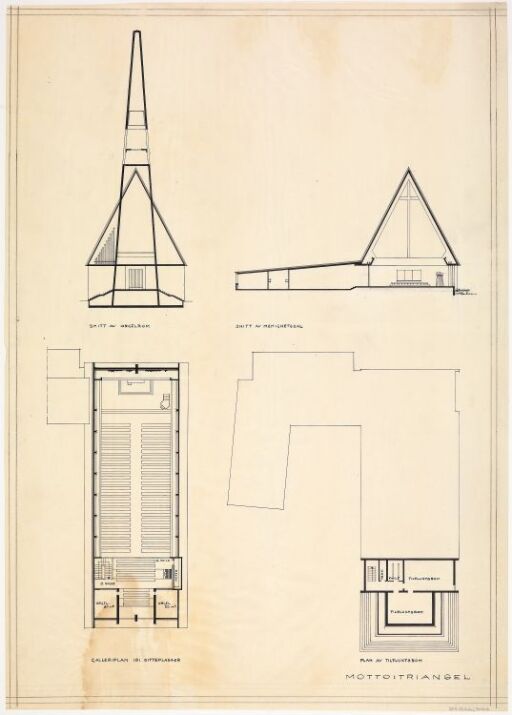 Triangel. Utkast til Tromsdalen kirke