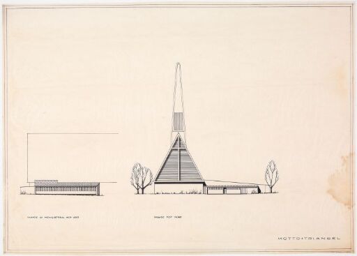 Triangel. Utkast til Tromsdalen kirke