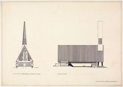 Triangel. Tromsdalen kirke