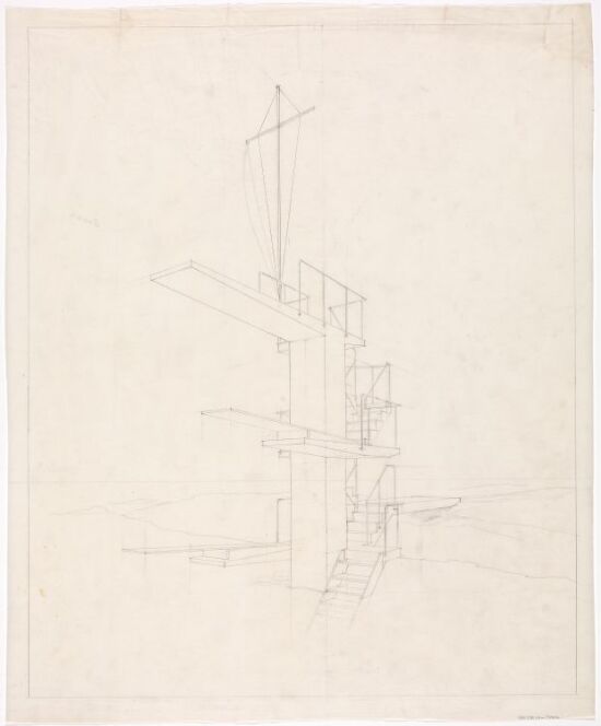Stupetårn til sommerhus for Stenersen på Larkollen