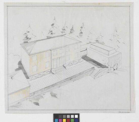 Villa Sejerstedt Bødtker med galleribygningen