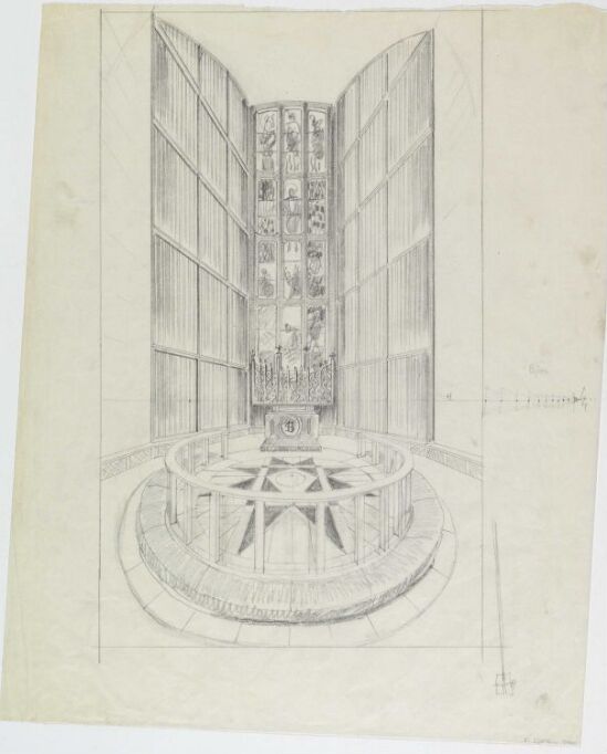 Bodø kirke, alterring og kor