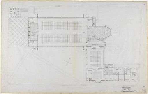 Bodø kirke, hovedplan