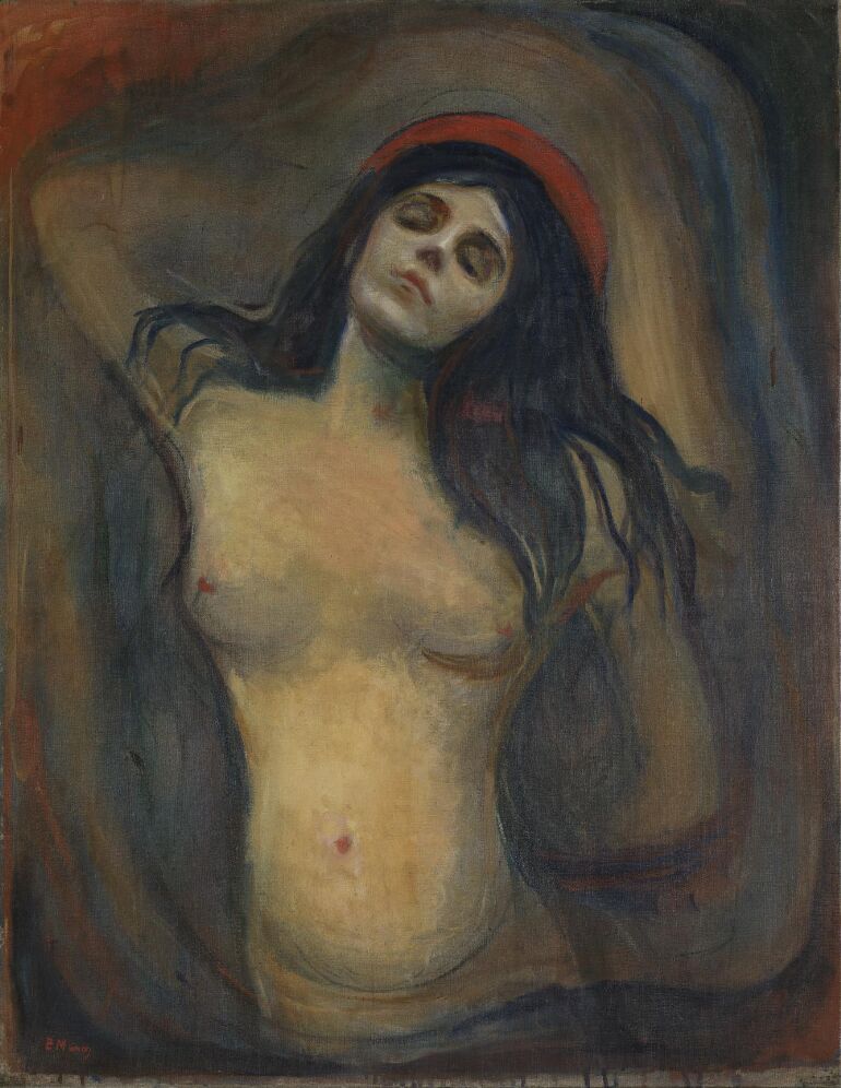 Edvard Munch Madonna Nasjonalmuseet Collection