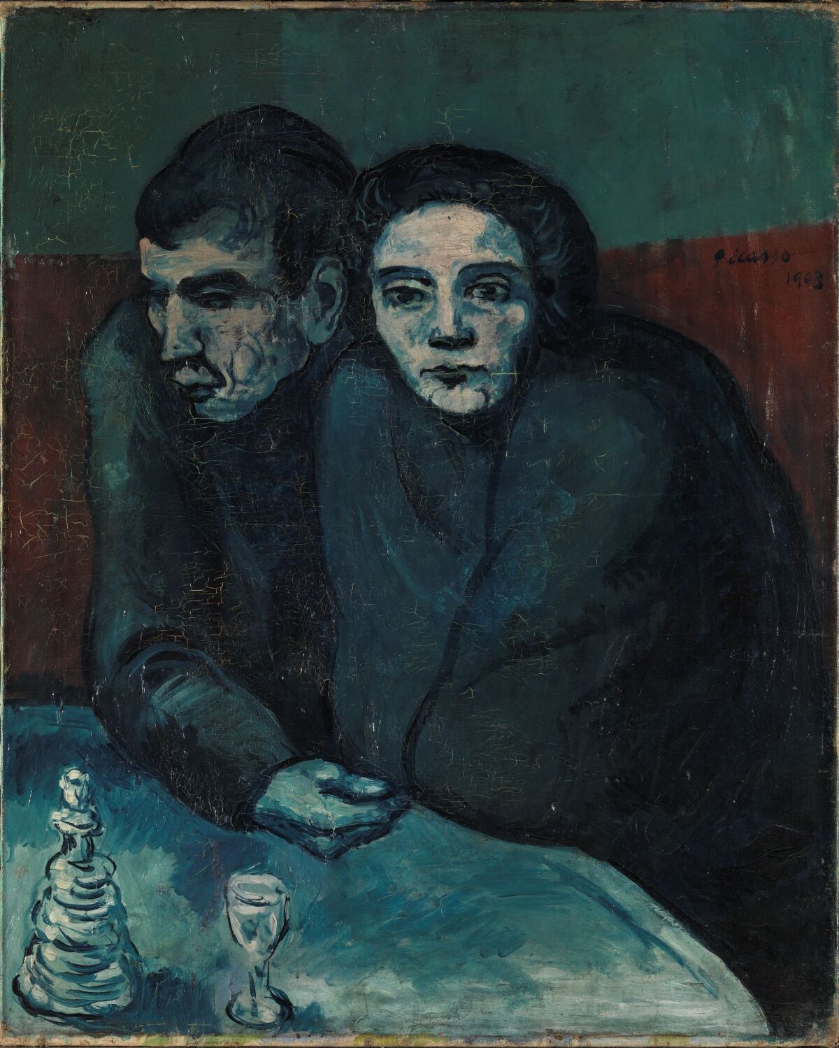 Pablo Picasso, Poor Couple in a Café – Nasjonalmuseet – Collection