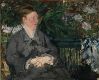Mme Manet i vinterhagen