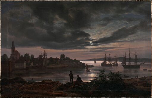 Larvik by Moonlight