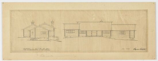 Hytte for skipsreder Klaveness