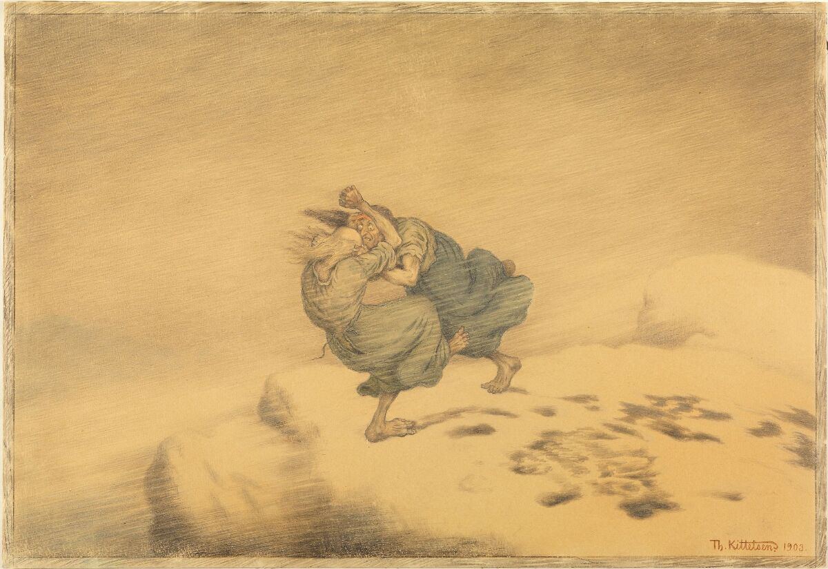 Theodor kittelsen картины