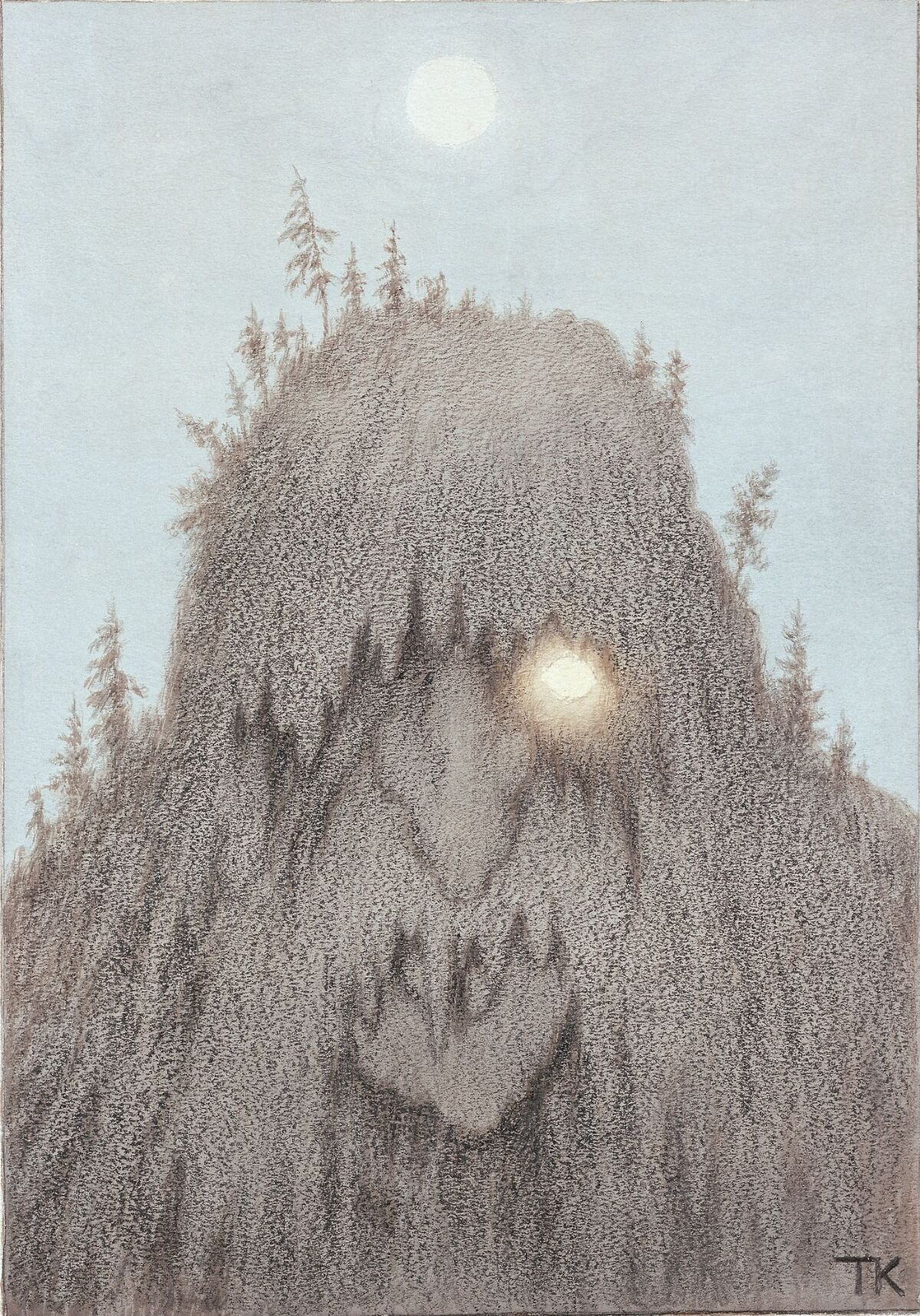 Theodor Kittelsen, Forest Troll – Nasjonalmuseet – Collection