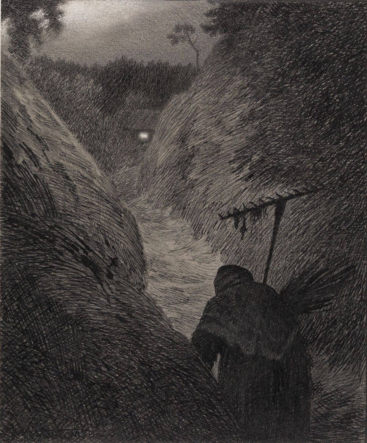 Theodor Kittelsen, Pesta kommer – Nasjonalmuseet – Samlingen