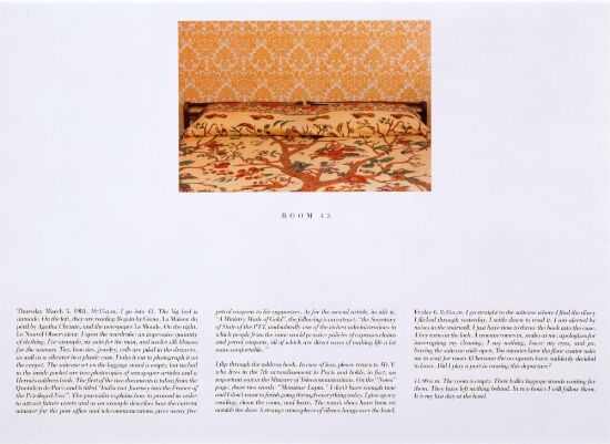 The Hotel. Room 43 / March 5