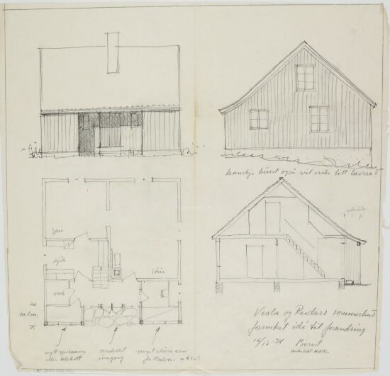 Ombygging av sommerhus Kjellberg