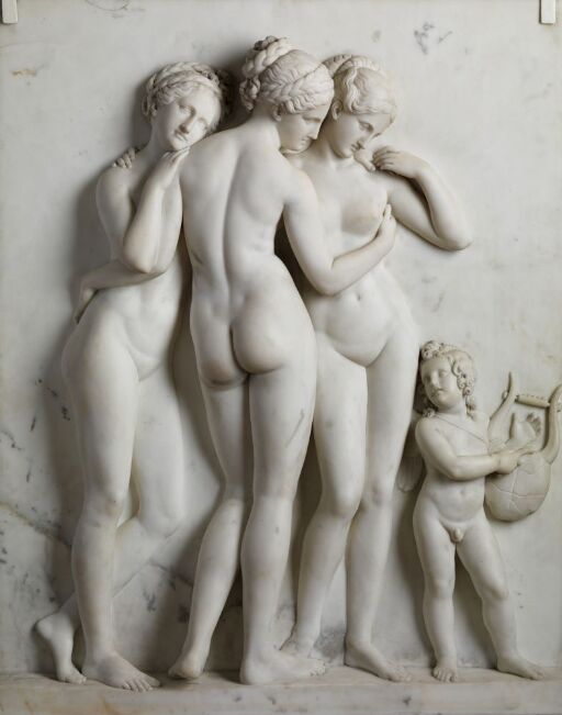 The three graces listening to Cupid's song