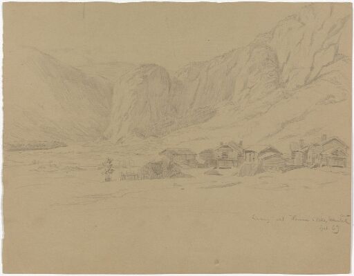 Einang ved Homme,  Valle i Setesdal