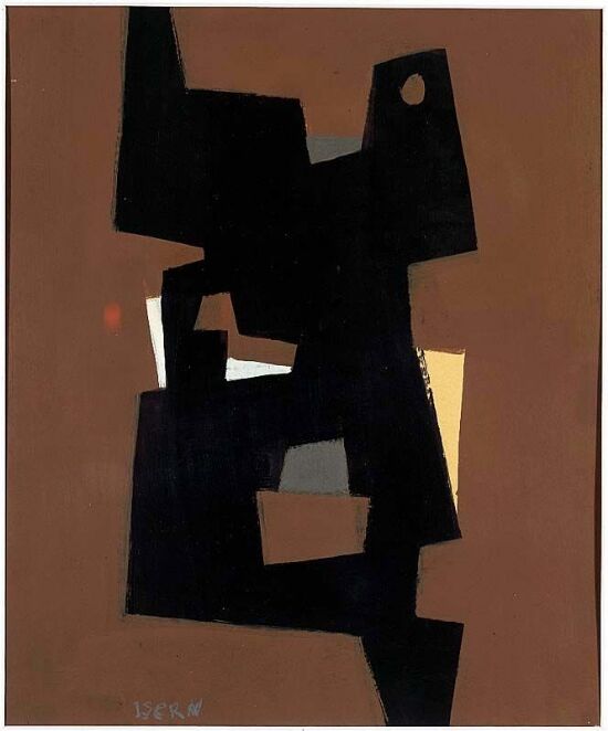 Studie til polykrom skulptur