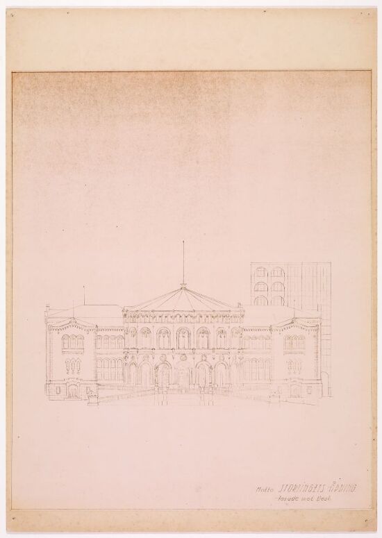 STORTINGETS ÅPNING, forslag til Stortingets utvidelse