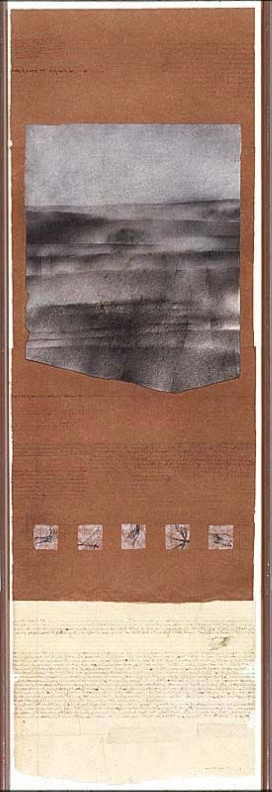 Brev på brunt papir