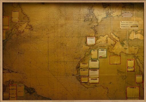 Imperial War Museum, The Map Room, London