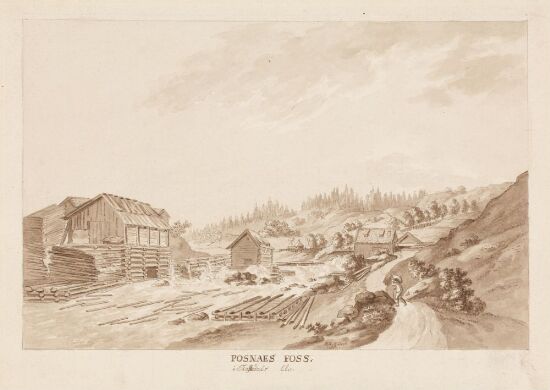 Porsnesfossen i Tistedalen