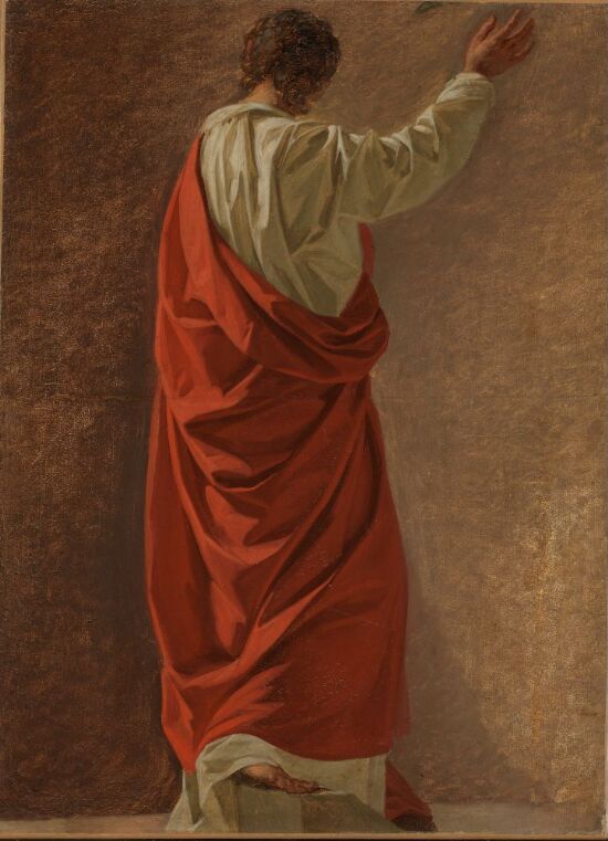 Stående mann, akademistudie