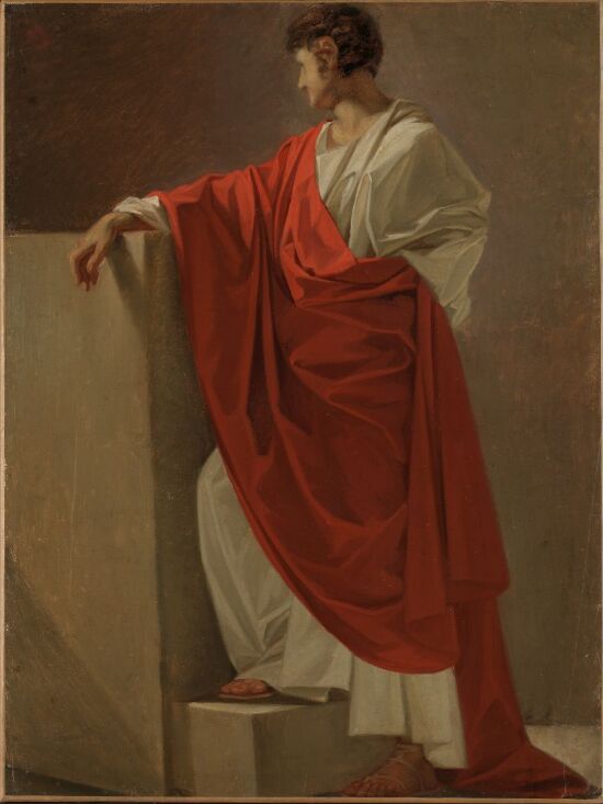 Stående mann, akademistudie