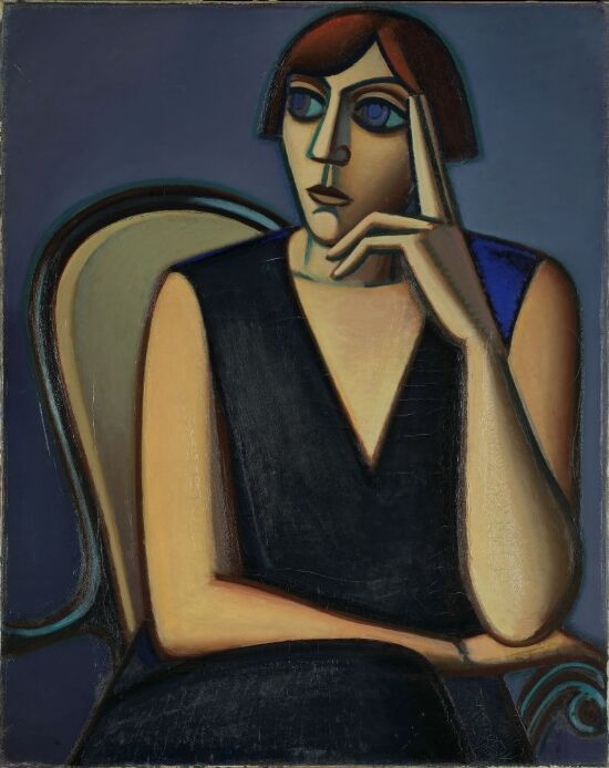 Portrett av Tusnelda Sanders