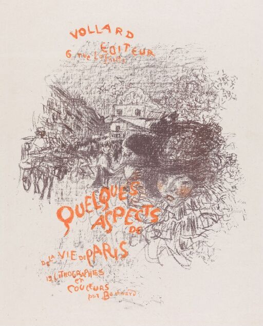 Cover for the album "Some Scenes of Parisian Life"