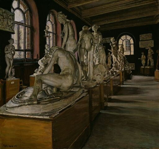 Interiør fra Nasjonalgalleriet