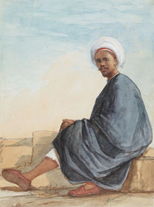 Seated Arab, Alexandria