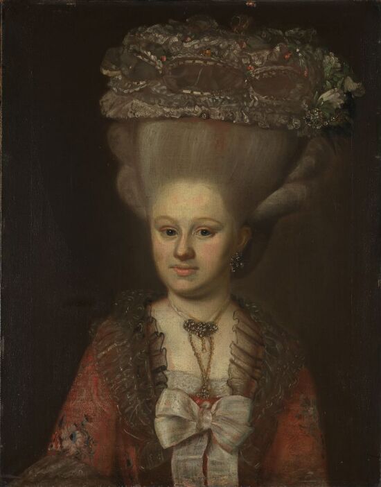 Portrett av Hulleborg Hielm, født Abel