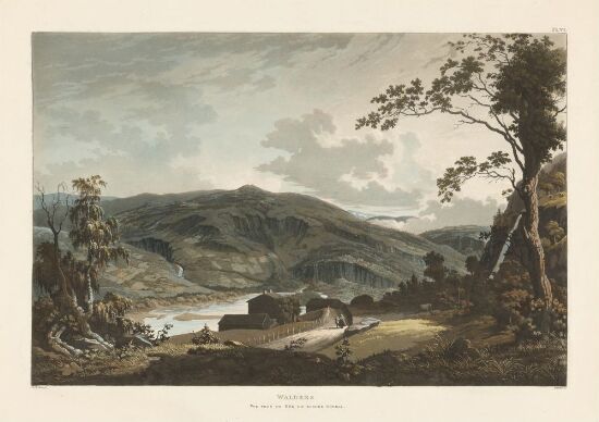 Valdres. Utsikt ved Bø i Nord-Aurdal