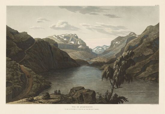 Kvamskleiva og fjellene vest for Vangsmjøse i Valdres