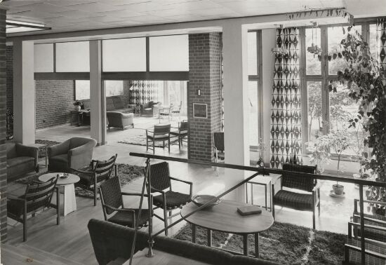 Den norske ambassaden i Stockholm, dagligrommet