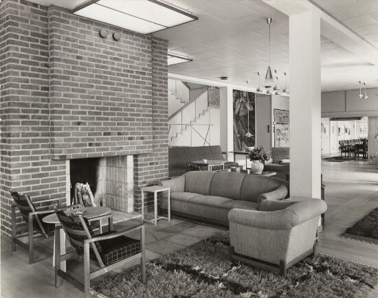 Den norske ambassaden i Stockholm, dagligrommet